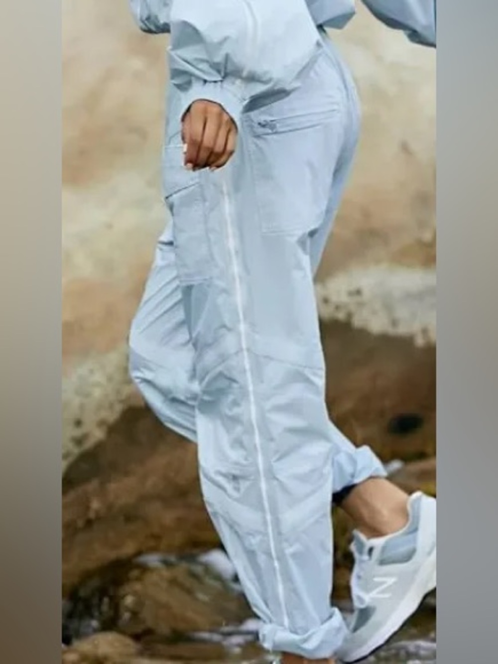 FP Movement Free People Rain Check Packable Waterproof Pants Sz S